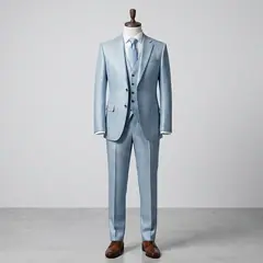 Tailored suit look